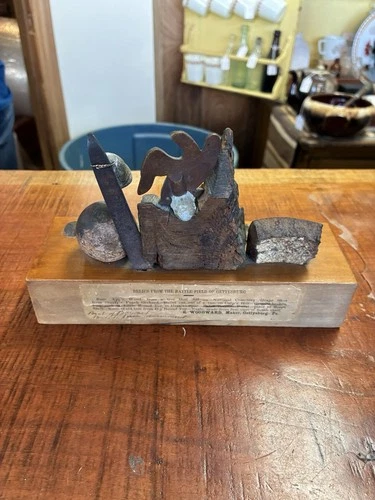E Woodward Gettysburg Relics From The Battlefield Display Civil War