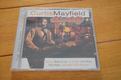 Curtis Mayfield CD Move On Up Soul Funk Album Gentleman Of Soul 2000 New Sealed