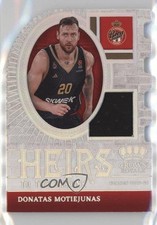 2023 Panini Crown Royale EuroLeague Heirs to the Throne Donatas Motiejunas 00ix