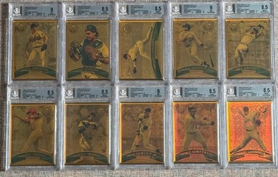 1996 Topps Stadium Club Extreme Winners Gold COMPLETE SET BGS Graded Ultra-Rare