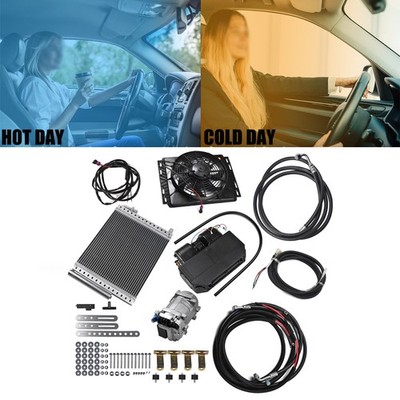 Cool/Heat 12V Electric Underdash Air Conditioner DC Auto Car A/C Kit Universal