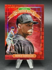2020 Donruss Optic Diamond Kings FOTL Red Pandora Prizm /79 Marco Gonzales