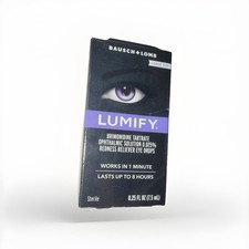 Bausch  Lomb Lumify Reliever Eye Drops .25fl oz BRAND NEW SEALED