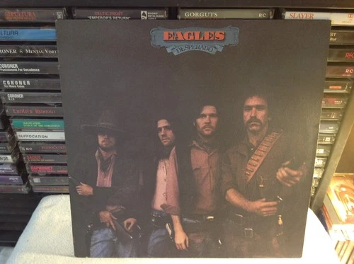 EAGLES DESPERADO POP ROCK VINYL '73 ASYLUM SD 5068 TEQUILA SUNRISE GLENN FREY