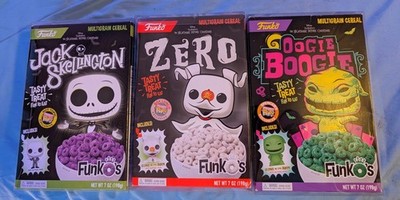 Nightmare Before Christmas Funko Cereal Set
