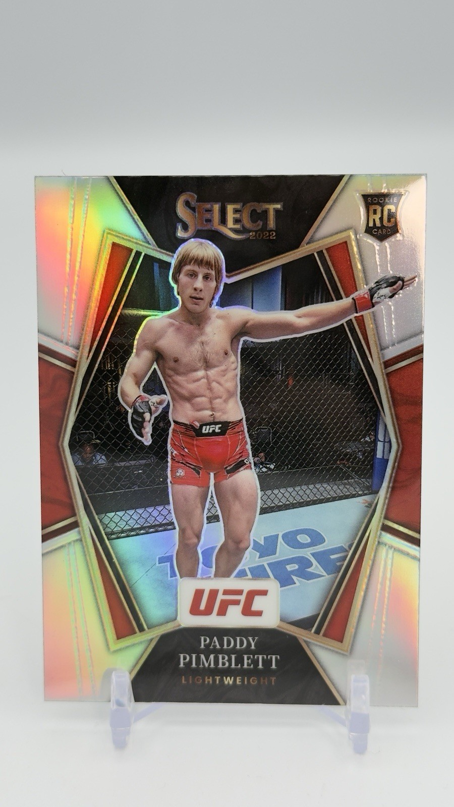 2022 Panini Select Premier Level Silver Prizm Paddy Pimblett Rookie RC 167