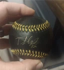 Teoscar Hernandez mlb black signed baseball