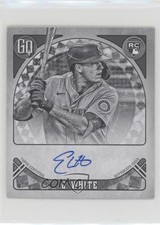 2021 Topps Gypsy Queen Mini Rookie Black & 3/50 Evan White #MRA-EW Auto 2g8