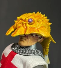 Mythic Legions Armored Gunard Knight Rider Head Sculpt Unpainted