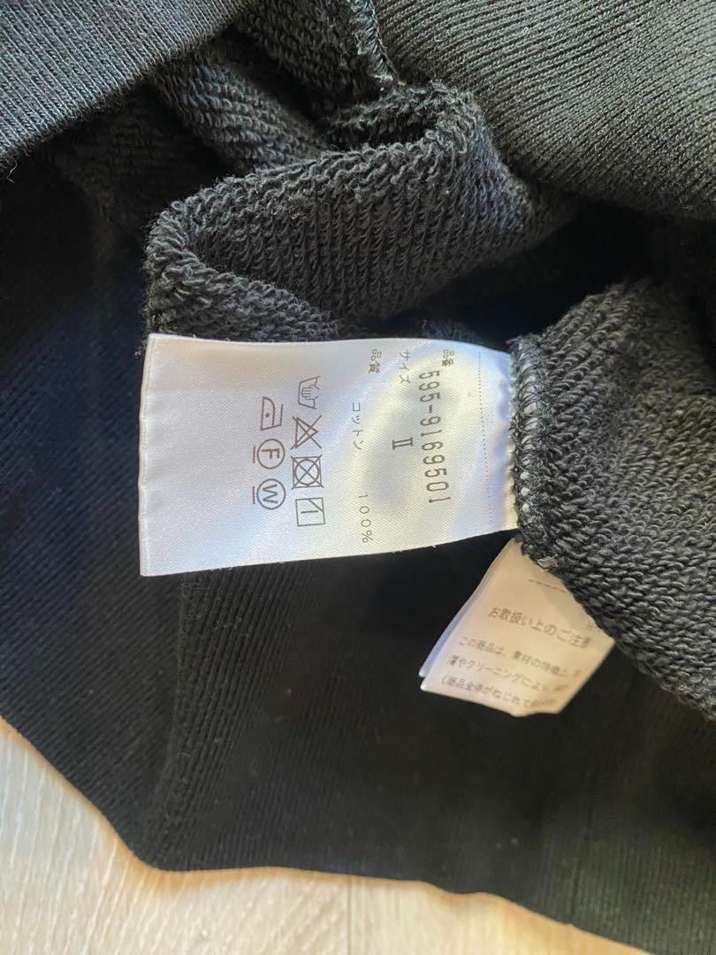 MHL x Loopwheeler Black Loopwheel Pullover Sweats… - image 4