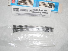 PECO SL-E387 Aiguillage courbé à gauche, rayon large