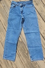 Vintage Levis 550 Jeans Youth Kids Size 12.5 Relaxed Fit Medium Wash USA Style