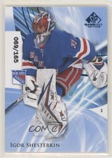 2020-21 Upper Deck SP Game Used Blue Burst 69/165 Igor Shesterkin #44 04f2
