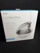 Pure Enrichment MistAire Silver Humidifier Ultrasonic Cool Mist 1.5 L With Box