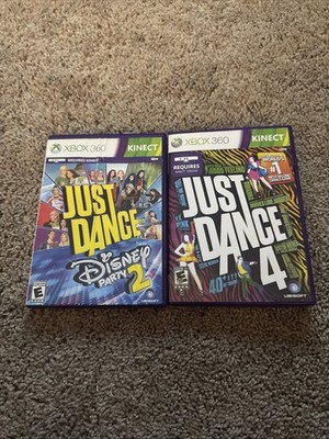 Just Dance 4 + Just Dance: Disney Party 2 (Xbox 360)   2 Game Bundle