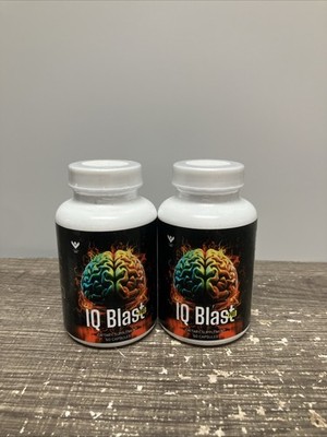 IQ Blast Pro Capsules, IQBlast Pro All Natural Brain & Cognitive pills (2 Pack)