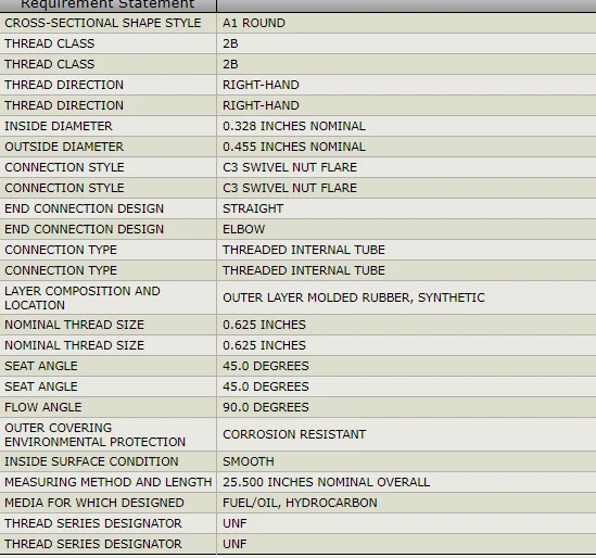 Cummins KTA19 Marine Turbocharger Flex Hose, p/n 215195 - Image 2 of 2