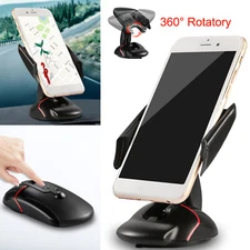 360° Universal In Car Dashboard Cell Mobile Phone GPS Mount Holder Stand Cradle