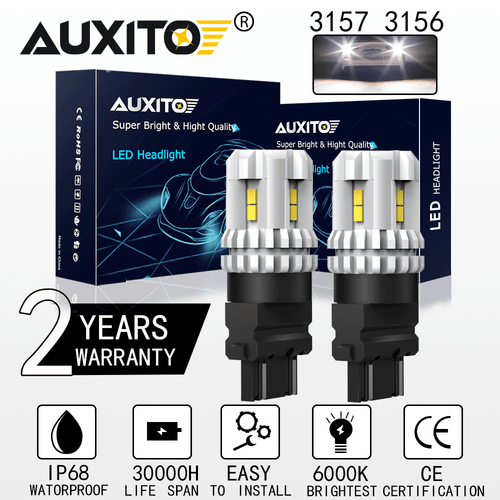 3156 3157 car LED DRL Backup Reverse Tail Signal Light Bulb White 12v For Mazda - Bild 1 von 8