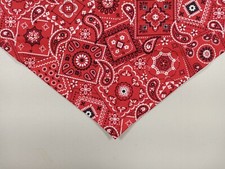 Buster Brown, Country Red, Dog Bandana, S, M, L