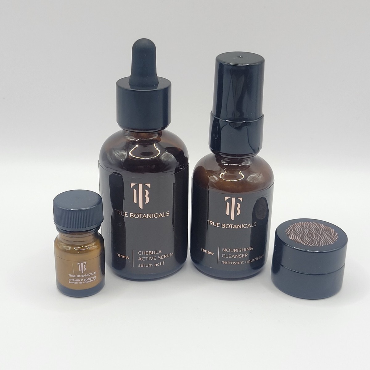 True Botanicals CHEBULA ACTIVE SERUM & Discovery Collection 4