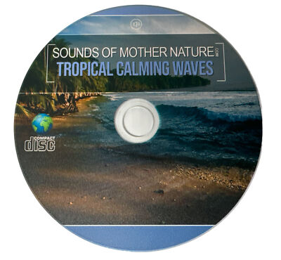 Tropical Calming Wave Sounds Relaxation Yoga Sleep Therapy White Noise New CD
