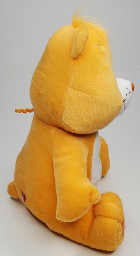 Care Bears 2003 Stuffed Animal Friend Bear Plush Flowers Peach Sitting Namco 14” - Picture 4 of 6