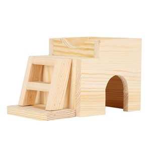 small wooden house toy