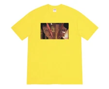 Supreme SS20 Split Tee Yellow Size Medium Box Logo Bogo 