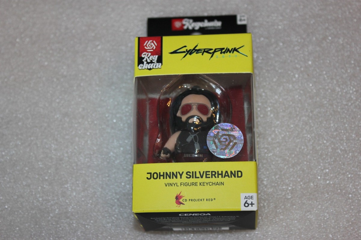 3D keyring - Cyberpunk 2077 Johnny Silverhand - keychain vinyl