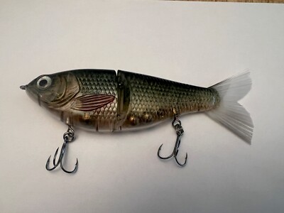 7  Big Belly SwimShad Lure Custom Slow Sinking. CARP COLOR . 2.5oz.