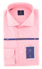 Luigi Borrelli Pink Shirt - Slim - EV061936ACHILLE