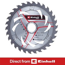 Image of Einhell Circular Saw Blade TCT HM Tungsten Carbide w/ 30 Teeth 190 x 30mm