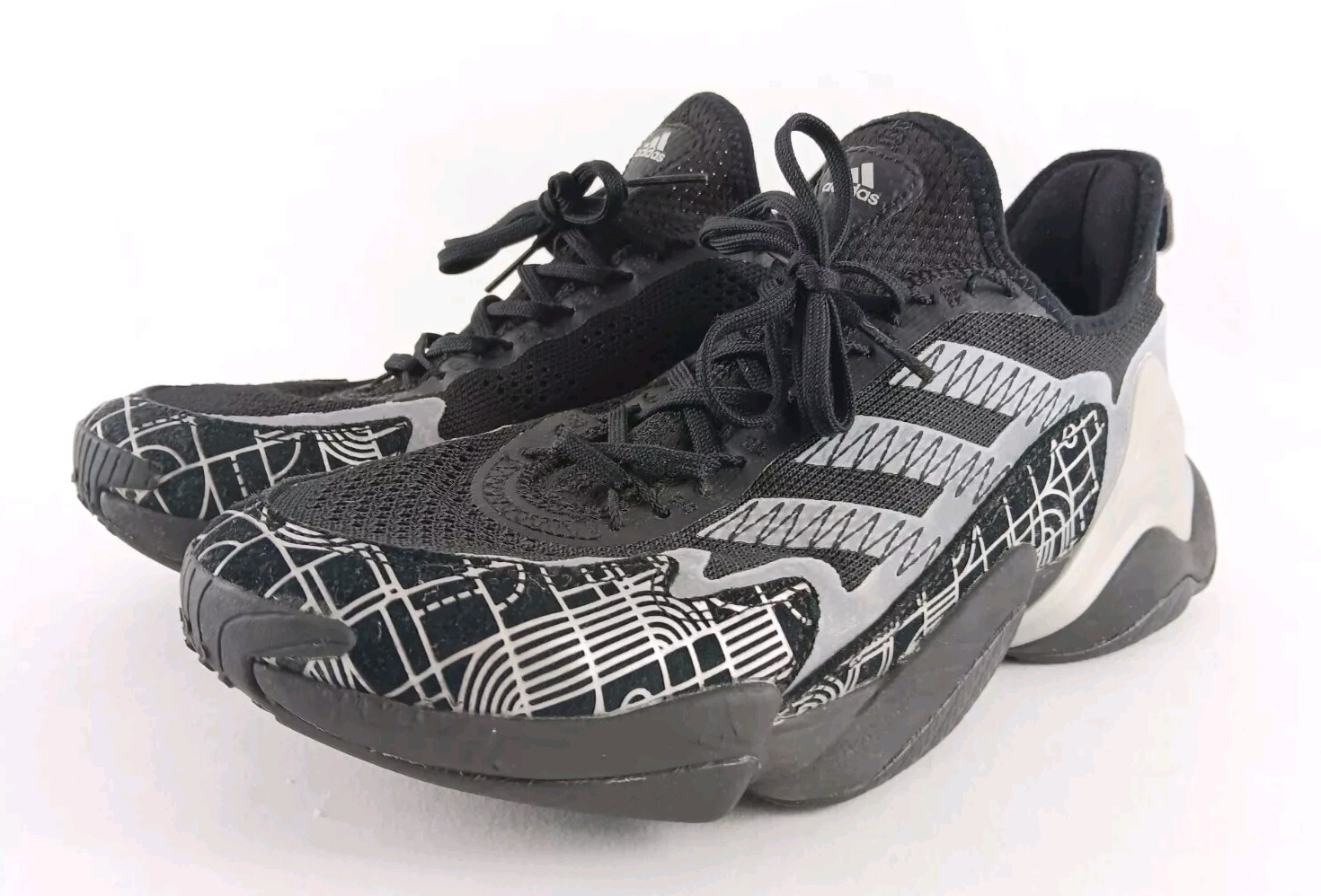 Adidas Impact FLX Shoes Mens 11.5 Black Gray GX8116 Sneakers Adidas Impact FLX Shoes Mens 11.5 Black Gray GX8116 Sneakers