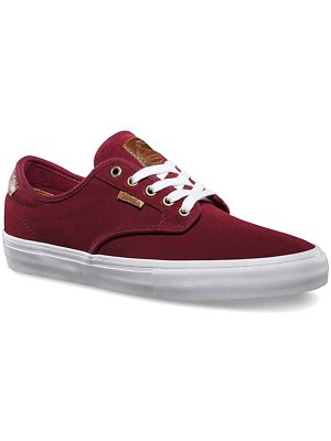 Vans Chima Ferguson Pro SADDLE Port Mens 7 Burgundy Canvas  display picture 3