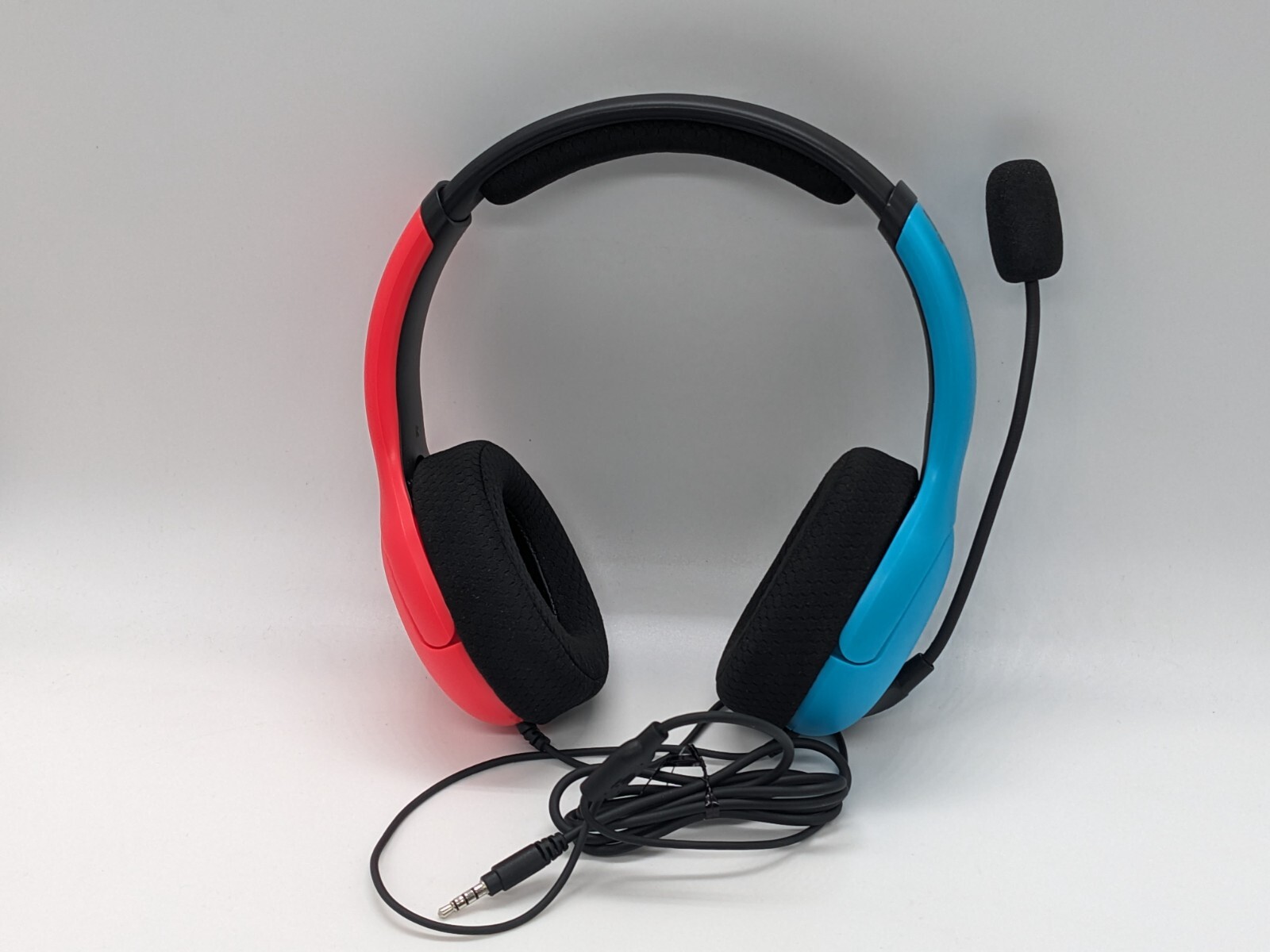 PDP LVL40 Airlite gaming headset wired blue/red for Xbox Switch PC PS5