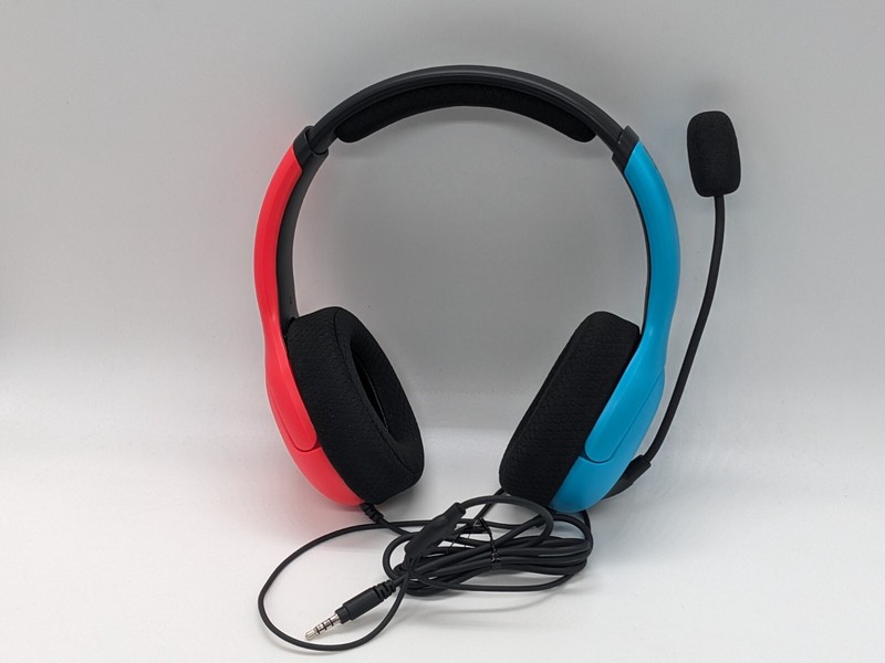 PDP LVL40 Airlite gaming headset wired blue/red for Xbox Switch PC PS5 Xbox