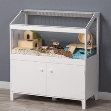 GDLF Hamster Cage with Storage Cabinet Small Animal Habitat
