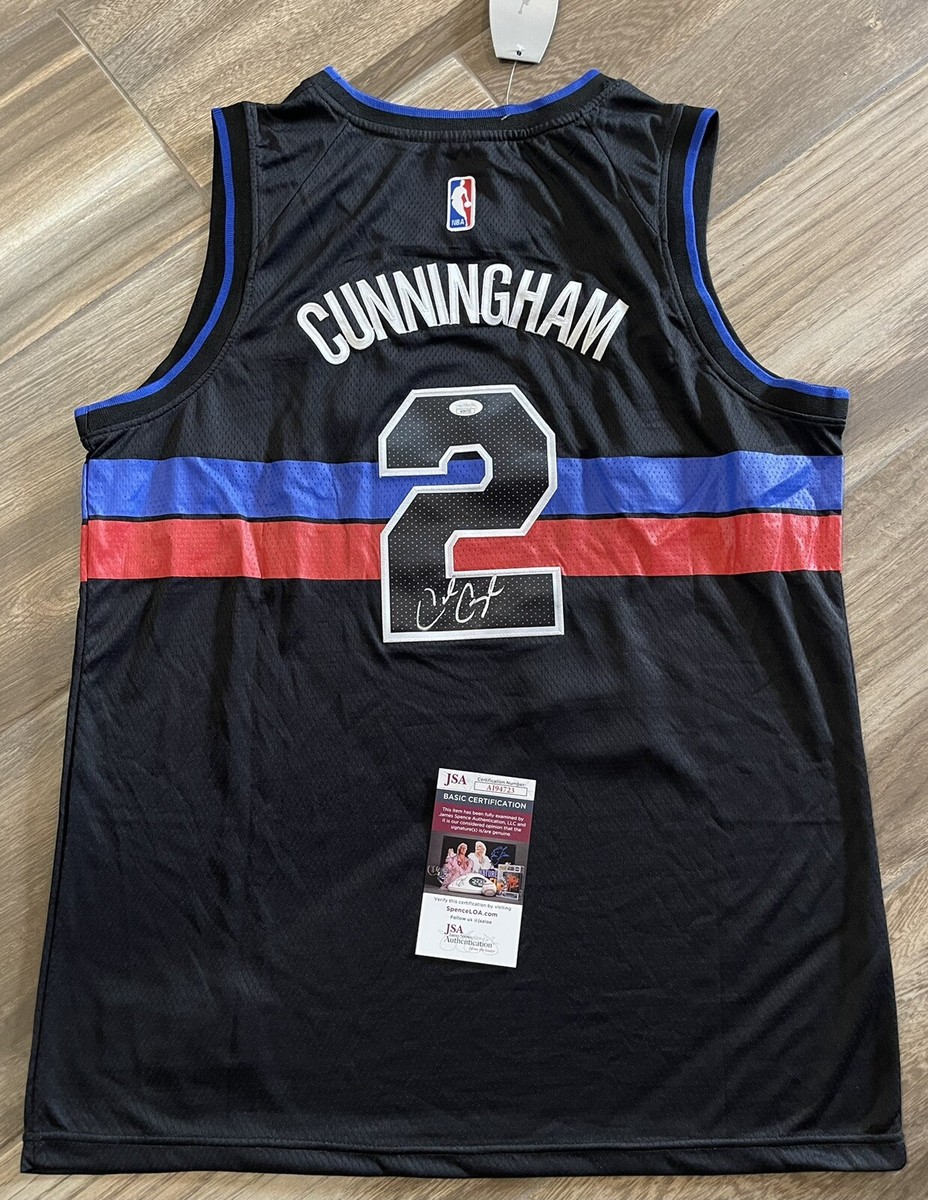 CUNNINGHAM サイン入りジャージ ピストンズ detroit-pistons-nike-icon-