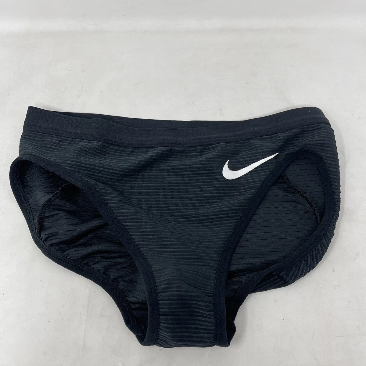 Nike Pro Elite Track & Field Running Briefs Black CI1000-000 Women’s Size  Medium 