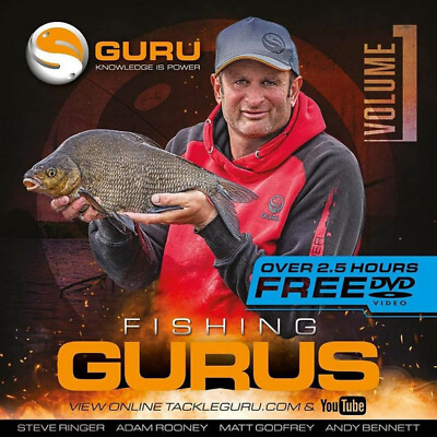 Korda Guru Fishing Gurus Volume DVD Match Feeder Carp Fishing UK