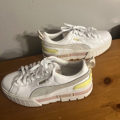 Size 5 - PUMA Mayze White Lotus W