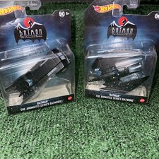 Hot Wheels Batman serie animata Batmobile Batwing set veicolo pressofuso nuovo