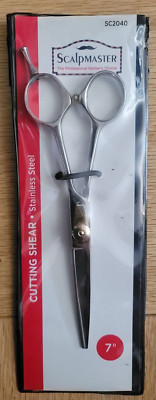 Scalpmaster 7'' Stainless Steel Handed Cutting Shears #SC2040 Scissors Barber NEW