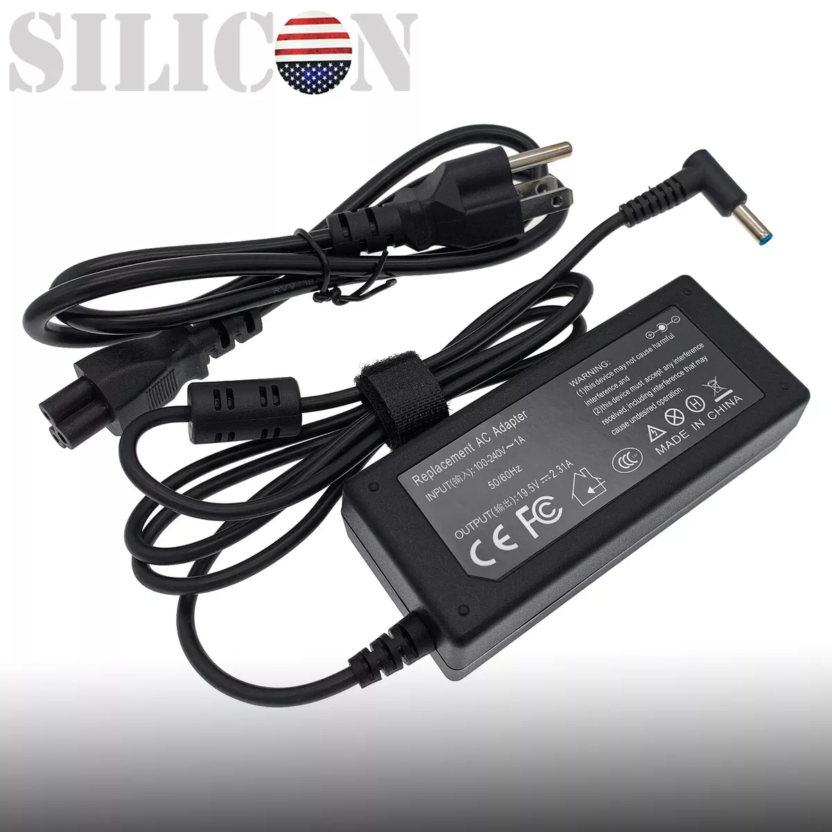 45W AC Adapter Charger For HP 17 AMD Ryzen 5 Pro 3500U 12GB
