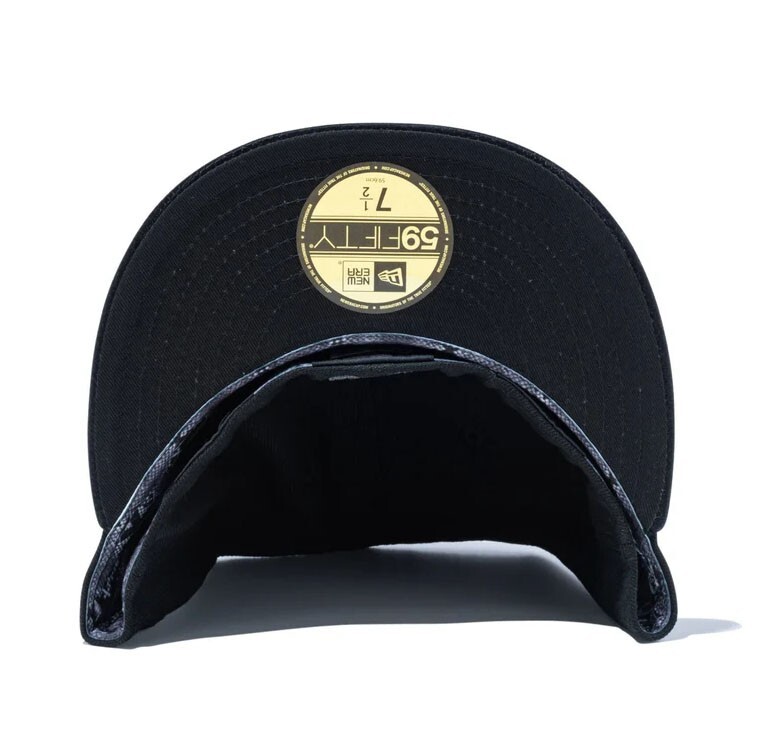 New Era LAドジャース BLACK snake 59FIFTY Black Snake ロサンゼルス・ドジャース ブラック