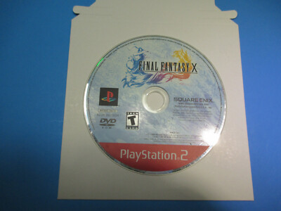 PlayStation 2 Final Fantasy X  Rated T Teen DISC ONLY Square Enix