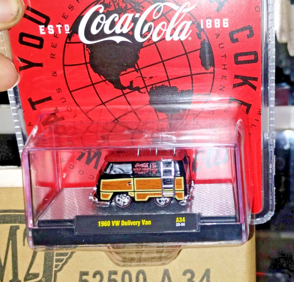 M2 Machines 1:64 1960 VW Delivery Van Coca Cola A34 Kool Kombi | eBay