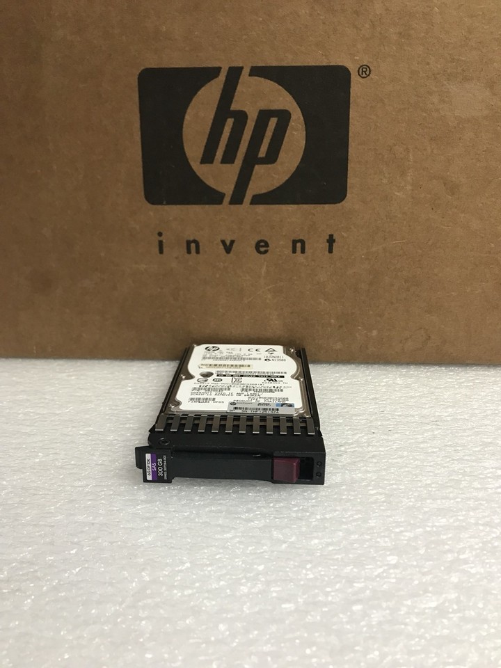 HP 300GB 10K RPM 6Gb/s SAS Hard Drive - 2.5" Dual Port (Part 507127-b21 / 507284-001)