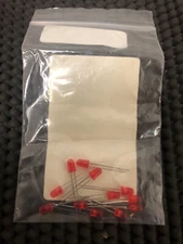 12p LTL-4223 LITE-ON LED RED DIFF 5MM ROUND T/H 635NM 2PIN T-1 3/4 | New